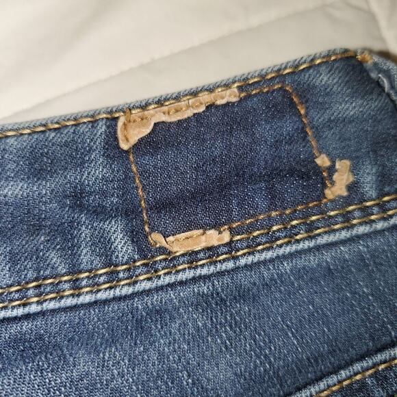 American eagle size 2 short womens super skinny jeans - Picture 5 of 11